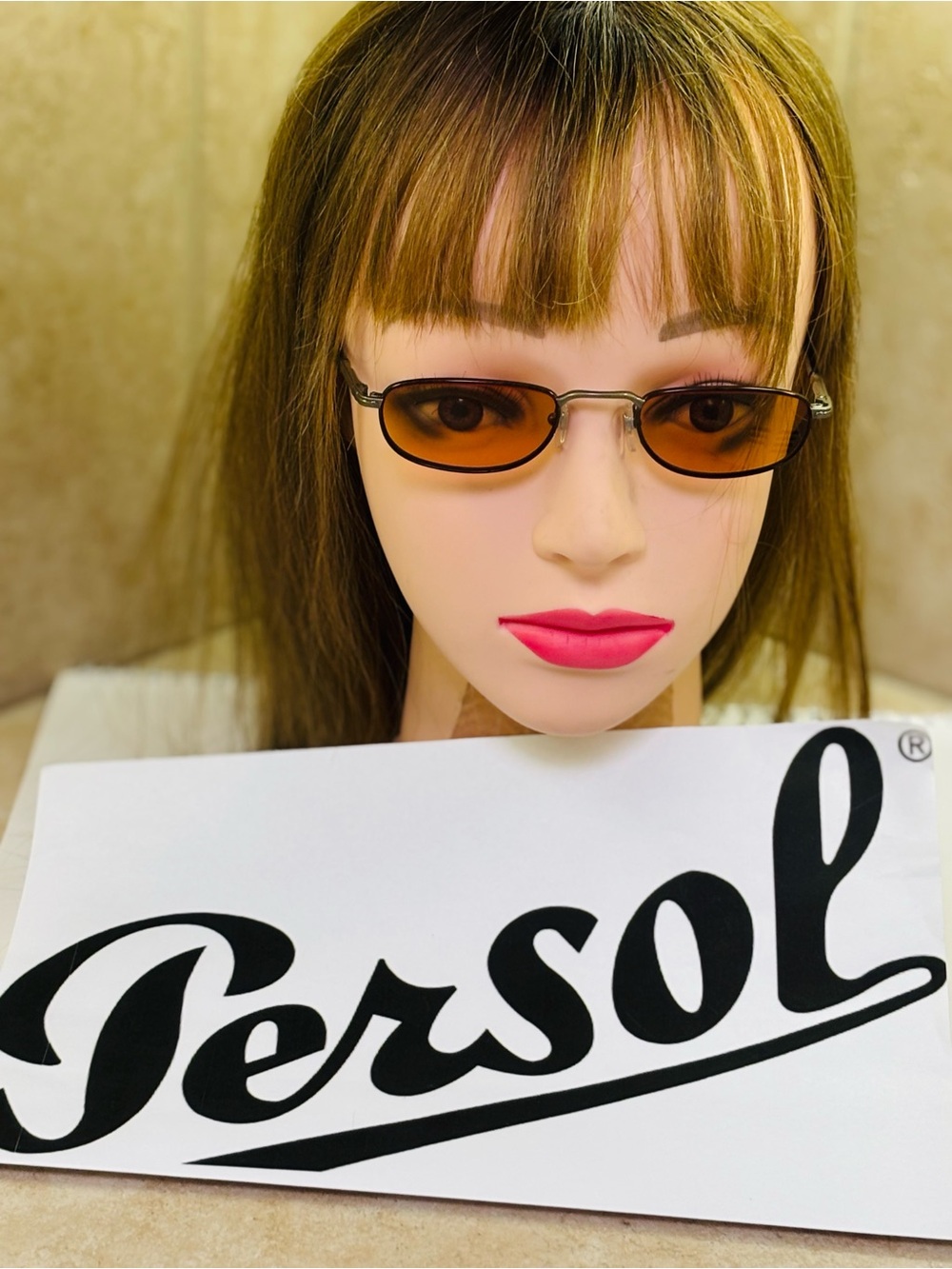 Vintage Persol Tinted Reader Sunglass PO2052V 618 Gunmetal/Tortoise Lenses +2.00